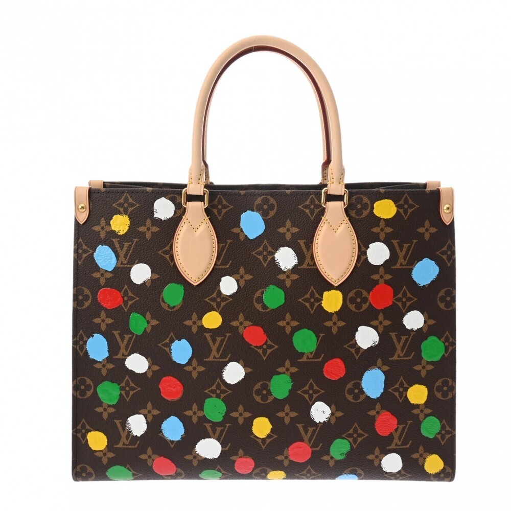 Louis Vuitton Monogram On the Go collaboration brown multicolor handbag